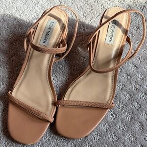 Steve Madden Nude Strappy Sandals